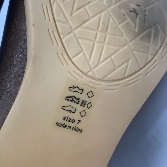 Michael Anthony Brown Heeled Boots Size 7 MCA4382C - Picture 7 of 10